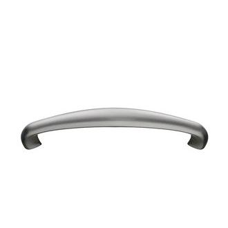 Smedbo B607 3 7/8 in. Saddle Pull in Brushed Chrome from the Design Collection